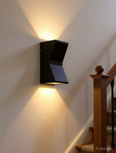 yogabaca led outdoor waterproof ip65 exterior interior wall step up down light fixture post light outdoor lamp