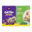 Yogabar Dark Chocolate Flavour and 100% Rolled Super Oats Combo Pack| 400gm Each