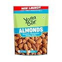Yogabar Essentials Almonds 800g | Perfect Protein Snack | Ideal for Smoothies, Salad Toppings and Indian Cuisine | Consistent Quality