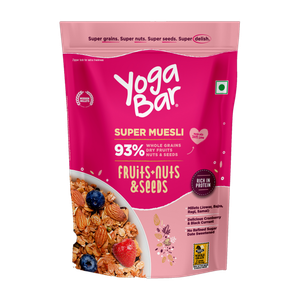yogabar fruits nuts  seeds muesli pouch 400 g