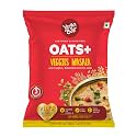 Yogabar Veggie Masala Oats 40g | Masala Oats with 3X More Veggies, Pumpkin, Watermelon and Chia Seeds