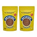 YOGAFY - Flax Seed - 500 Gram (Pack of 2) || Omega-3 Rich SUPERFOOD || Raw edible Alsi seeds - High fibre food