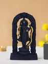 yogi Shree Ram Lalla Murti in ayodhya mandir Ramlalla Temple Idol for Pooja Decorative Showpiece  -  8 cm