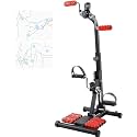 Abs Roller for Men - Abdominal Exercise Equipment for Home Gym - Ab Roller with Timer, Mobile Holder & Knee Pad - Exercise Wheels for Men & Women - Abs Workout Machine for Core Plank Workout