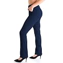 Yogipace Women's Straight Leg Yoga Dress Pants for Work, 27"–37" Inseams