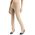 Yogipace Women's Straight Leg Yoga Dress Pants for Work, 27"–37" Inseams