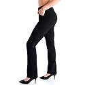 Yogipace Women's Straight Leg Yoga Dress Pants for Work, 27"–37" Inseams
