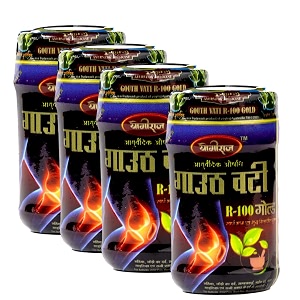 Yogiraj Gouth Vati R-100 Gold Supports