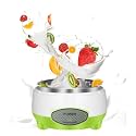 Yogurt Maker, Greek Yogurt Maker Machine, 15W Automatic Yogurt Maker with Stainless Steel Inner Pot, Cheese Maker, Household Fruit Wine Maker, Durable DIY Breakfast, Home Use (Green)