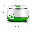 Yogurt Maker Machine with Stainless Steel Inner Container with Temperature Control Yogurt Maker for Home Kitchen 1 Liter Automatic Yogurt Maker Multicolor