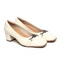 YOHO Bliss Heel 001 Slip-on Loafers for Women | Comfortable &amp; Stylish Block Heeled | Fashion Moccasins with Footpharma Footbed | Perfect for Casual, Formal Shoe