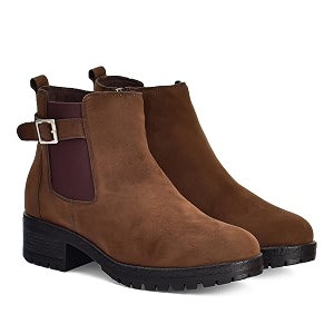 yoho chelsea boot suede for women  bold stylish strap elegance attractive  premium  fur lining  stylish casual shoescomfortable fit