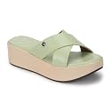 YOHO Comfortable Wedges For Women Latex