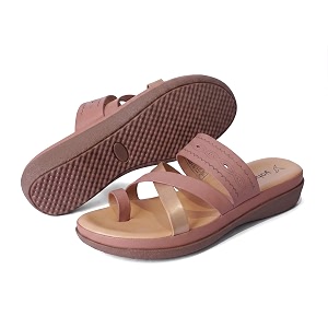 YOHO Evergreen Slides Cross Strap Sandals for