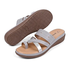 YOHO Evergreen Slides Cross Strap Sandals for
