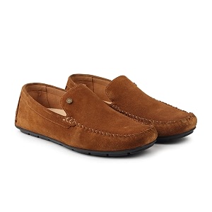 YOHO Loafers for Men Leather Slip-On
