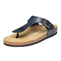 YOHO Sandals for Men Leather Thong