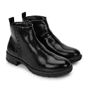 YOHO Slays women comfortable Boots | Extra cushioned foot bed and skin friendly Ankle Boot with low heels | Trendy, Stylish, Casual Boots with zipper | Winter, snow and holiday outings