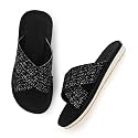 YOHO Starry Slippers for Women Criss-Cross