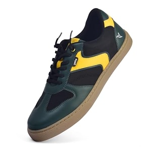 YOHO Stride Mens Trendy Colour-Blocked Slip-On Sneakers