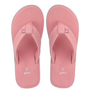 YOHO Women Black soft slippers Comfortable
