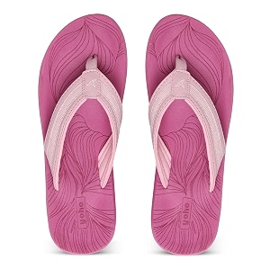 yoho bubbles women orthopedic soft slippers  comfortable and stylish flip flop  chappal for woman in black and exciting colors  daily use  lightweight  anti skid monsoon chappal