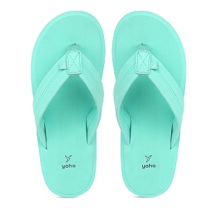 YOHO Women Black soft slippers Comfortable