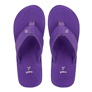 YOHO Women Black soft slippers Comfortable