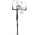 Yohood In Ground Basketball Hoop Outdoor 10FT Adjustable Height with Crank