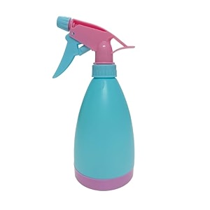 refillable fine mist spray bottle water bottle sprayer lawn sprinkler water mister spray bottle for herbicides pesticides fertilizers plants flowers for home car travel hair blue