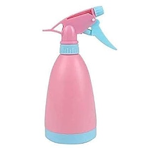refillable fine mist spray bottle water bottle sprayer lawn sprinkler water mister spray bottle for herbicides pesticides fertilizers plants flowers for home car travel hair pink