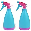 Refillable Fine Mist Spray Bottle Water Bottle Sprayer, Lawn Sprinkler, Water Mister, Spray Bottle for Herbicides, Pesticides, Fertilizers, Plants Flowers for Home Car Travel (Blue Pack Of 2)