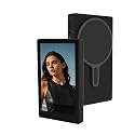 Yoidesu Magnetic Vlog Selfie Monitor Screen, Wireless Back Camera Monitor with Control and BT Remote, 7 in 1 Vlog Selfie Screen with Speaker and Focus Wheel for Selfie