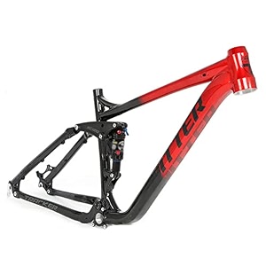 full suspension mountain bike frame 275er 29er trail aluminium alloy disc brake 120mm travel xcam mtb quick release axle 135mm with rear shock