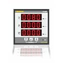 YOKINS True RMS Digital Single Phase VAW Multifunction meter (3 line display), YI-524 AC 5A CT Selectable, Volt, Current, Watt, Pf, F, kVA, kWh, Rpm, Rhr, Lhr, Wattmeter, comes with one year warranty