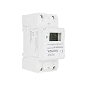 YOKINS YD-TSR30 Digital Timer Switch 30A 230V AC | 7-Day Programmable Time Switch with 16 ON/Off Settings | Built-in Battery Backup | DIN Rail Mounted | Street Light Timer Controller