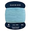 Yokota Daruma Sashiko Thread Single and Variegated Color (Water Blue, Thin 40M Card)