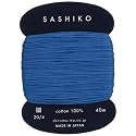 Yokota Daruma Sashiko Thread Single and Variegated Color (Blue, Thin 40M Card)