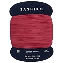 Yokota Daruma Sashiko Thread Single and Variegated Color (Madder, Thin 40M Card)