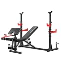 YOLEO 880-1980LBS ASTM-Certified All in One Weight Bench Set Home Strength