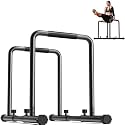 YOLEO Adjustable Dip Bar- 1100LBS Dip Station Portable Functional Fitness