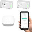 YoLink Smart Energy Plug 15A Kit: 2-Pack + Hub