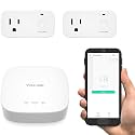 YoLink Smart Plug Energy Monitoring Kit: 2-Pack + Hub