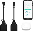 YoLink Outdoor Smart Energy Plug 15A Kit: 2-Pack + Hub