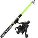 Yolo Tackles Fishing rod and reel full set heavy 7ft Multicolor Fishing Rod