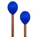 Yolyoo Medium Hard Yarn Head Keyboard Marimba Mallets with Maple Handles