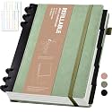 Yoment Refillable Notebooks for Work 5 Subject with Removable Dividers Tabs
