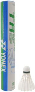 yonex aeroclub tr feather shuttle  - white