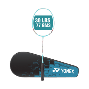 yonex arcsaber 73 light blue strung badminton racquet