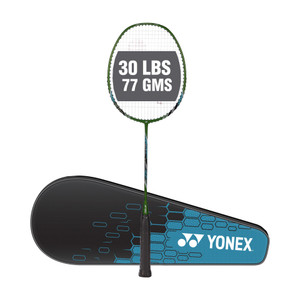 yonex arcsaber 73 light green strung badminton racquet